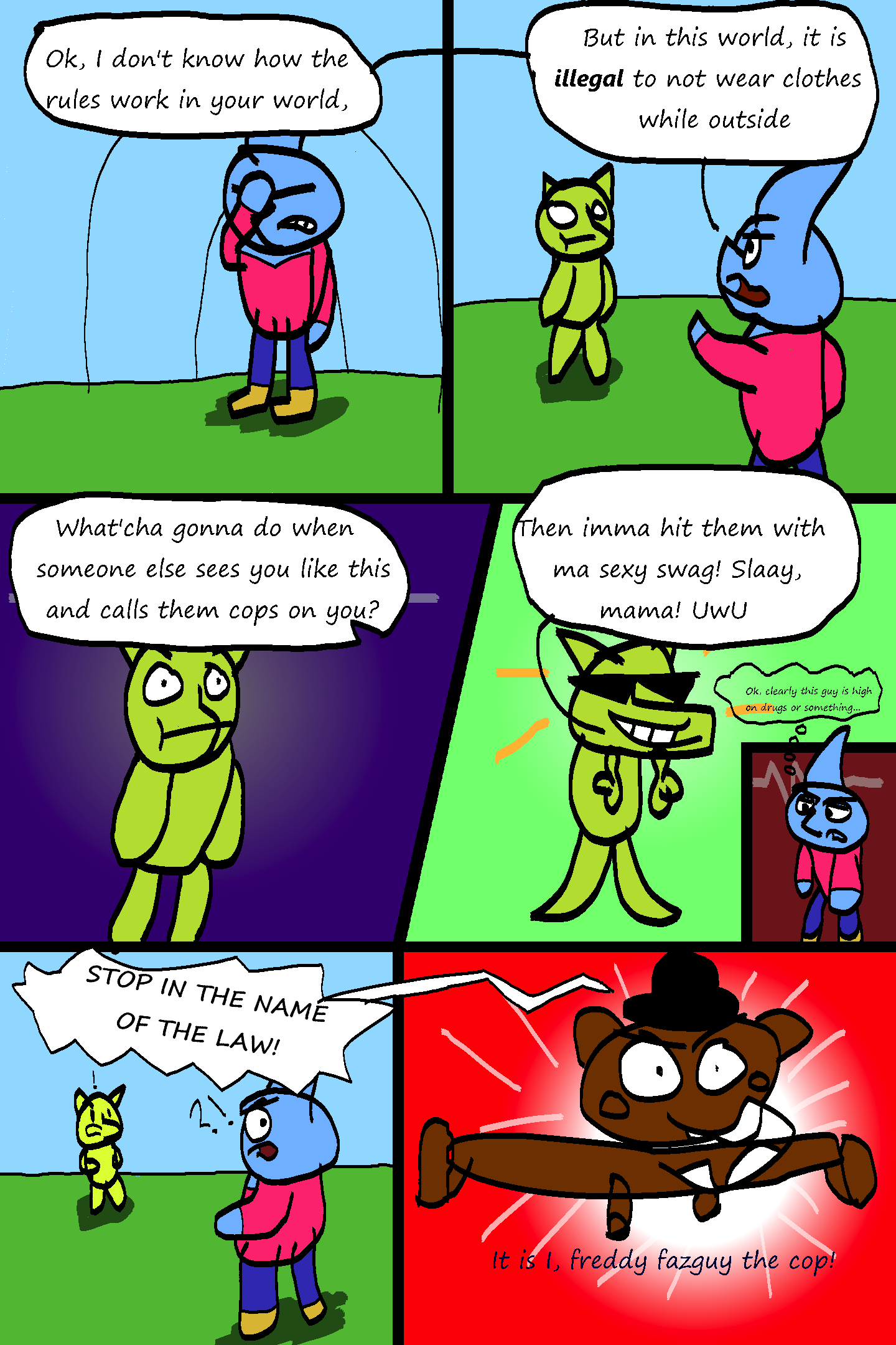 Strange Place | ComicFury's Plot Potato | Comic Fury - Comic Fury ...