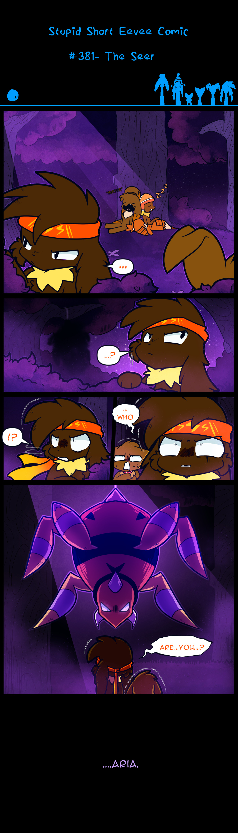 Stupid Short Eevee Comic :: #381- The Seer