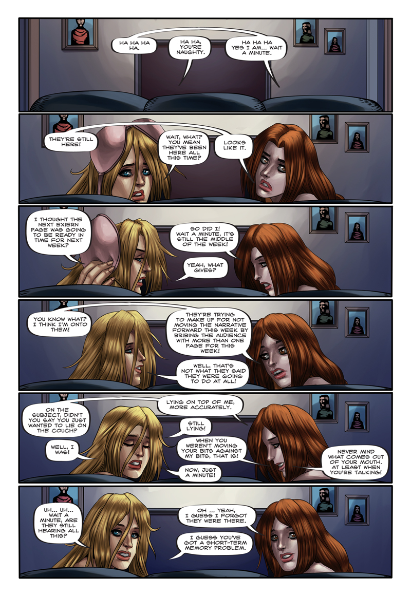 Girls Night Out - Prologue Page 16: Look What We Found Down the Back of the Couch