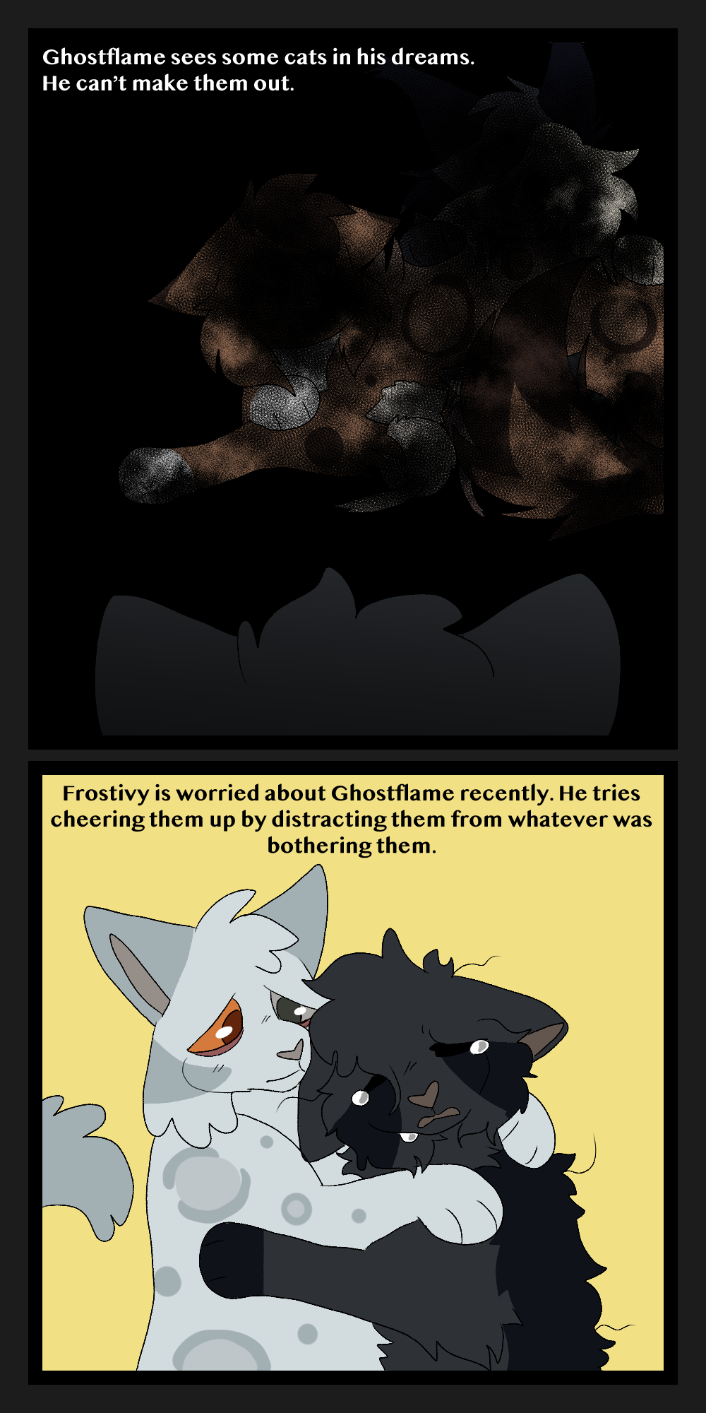 Frost and Flames (Clangen Based Comic) :: Moon 34 Part 2