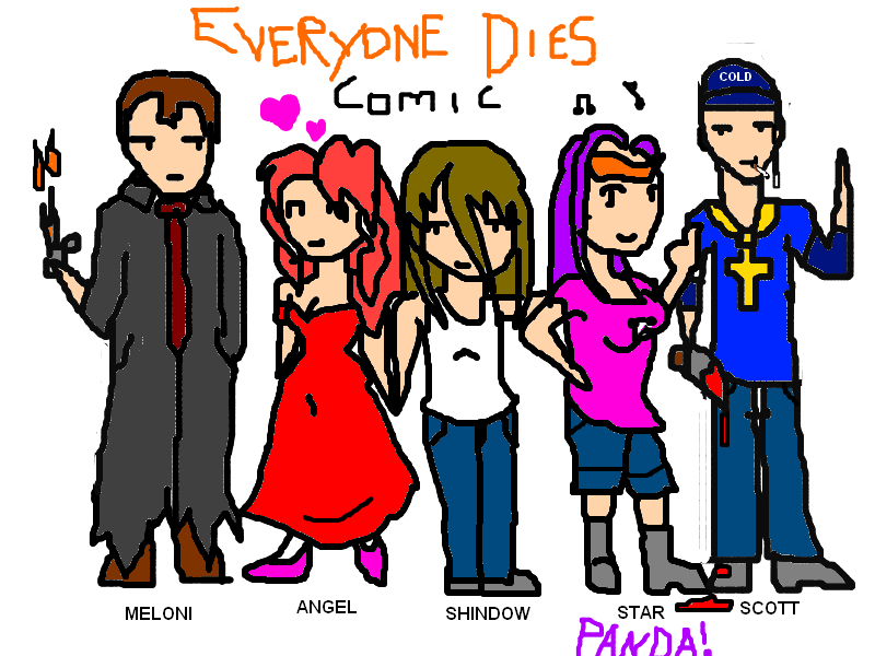 Cover | Everyone Dies: The Webcomic | Comic Fury - Comic Fury Webcomic ...