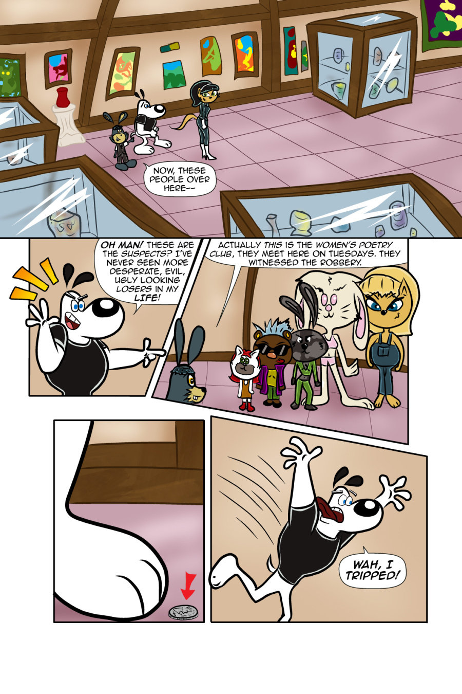 T U F F Puppy Porn Comics - Attack Of The Prying Eyes - Page 10