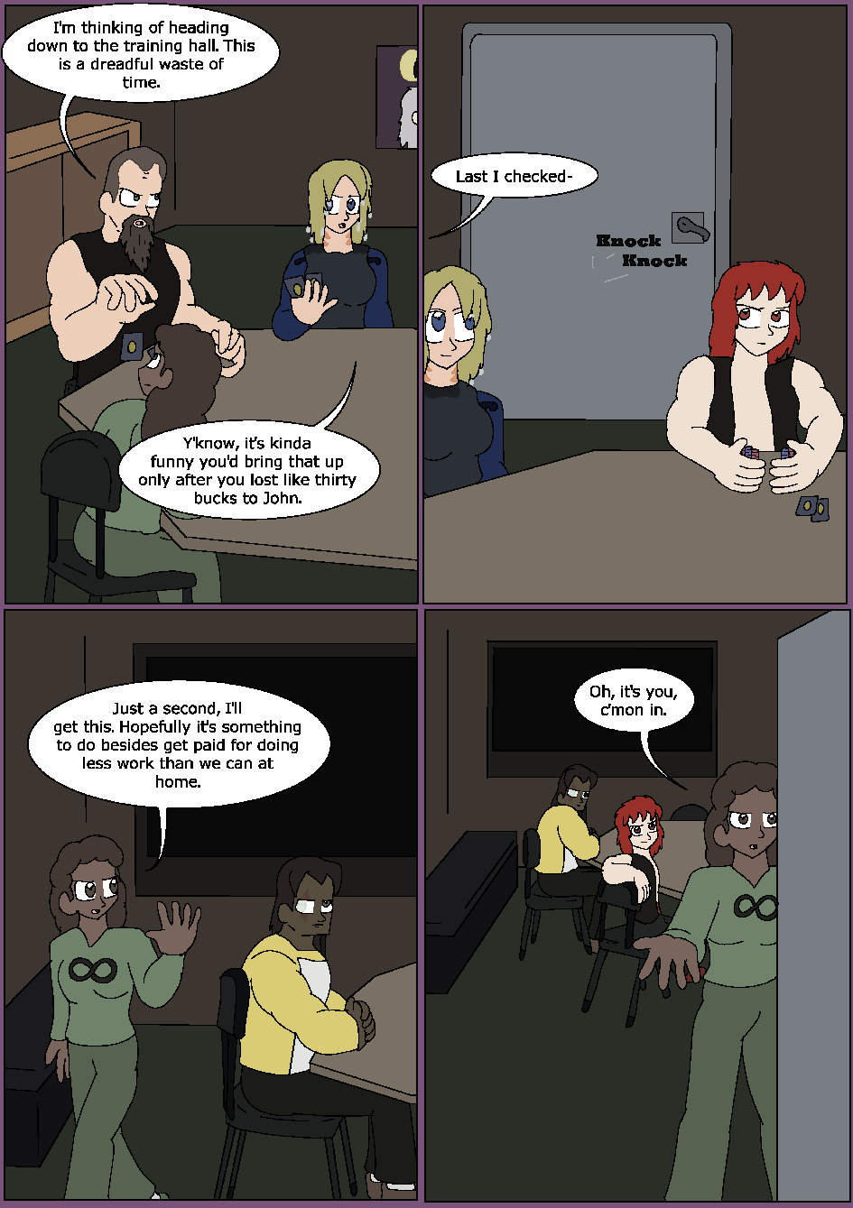 Sin With a Good Poker Face, Page 6