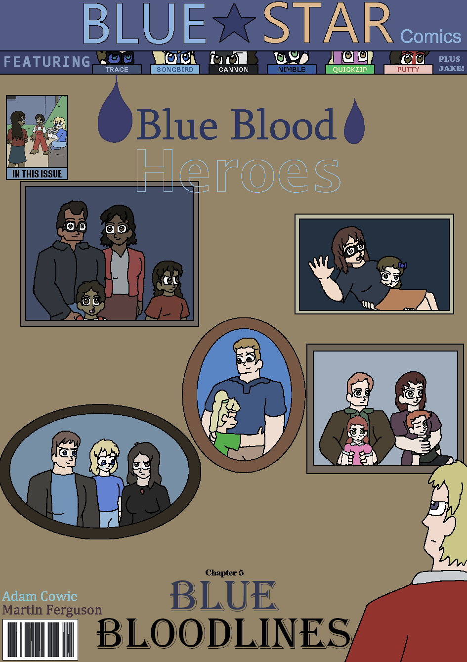Blue Bloodlines, Cover