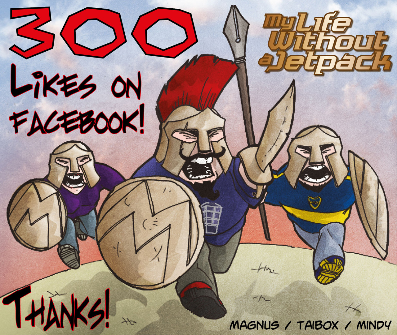 300 Facebook Fans!