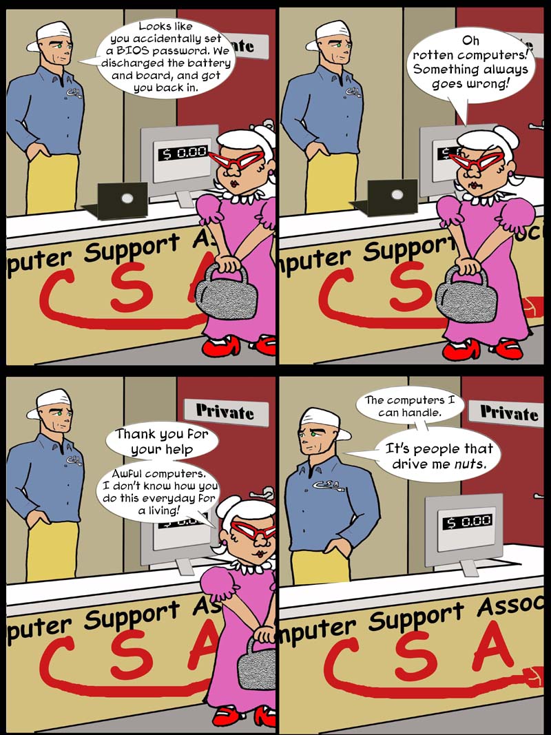 computer customers