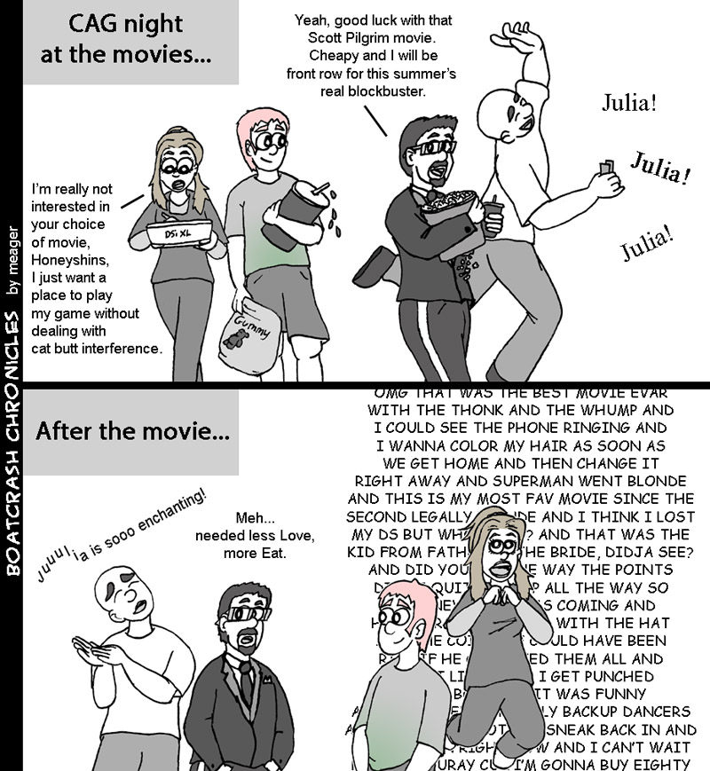 Boatcrash vs. the Movies