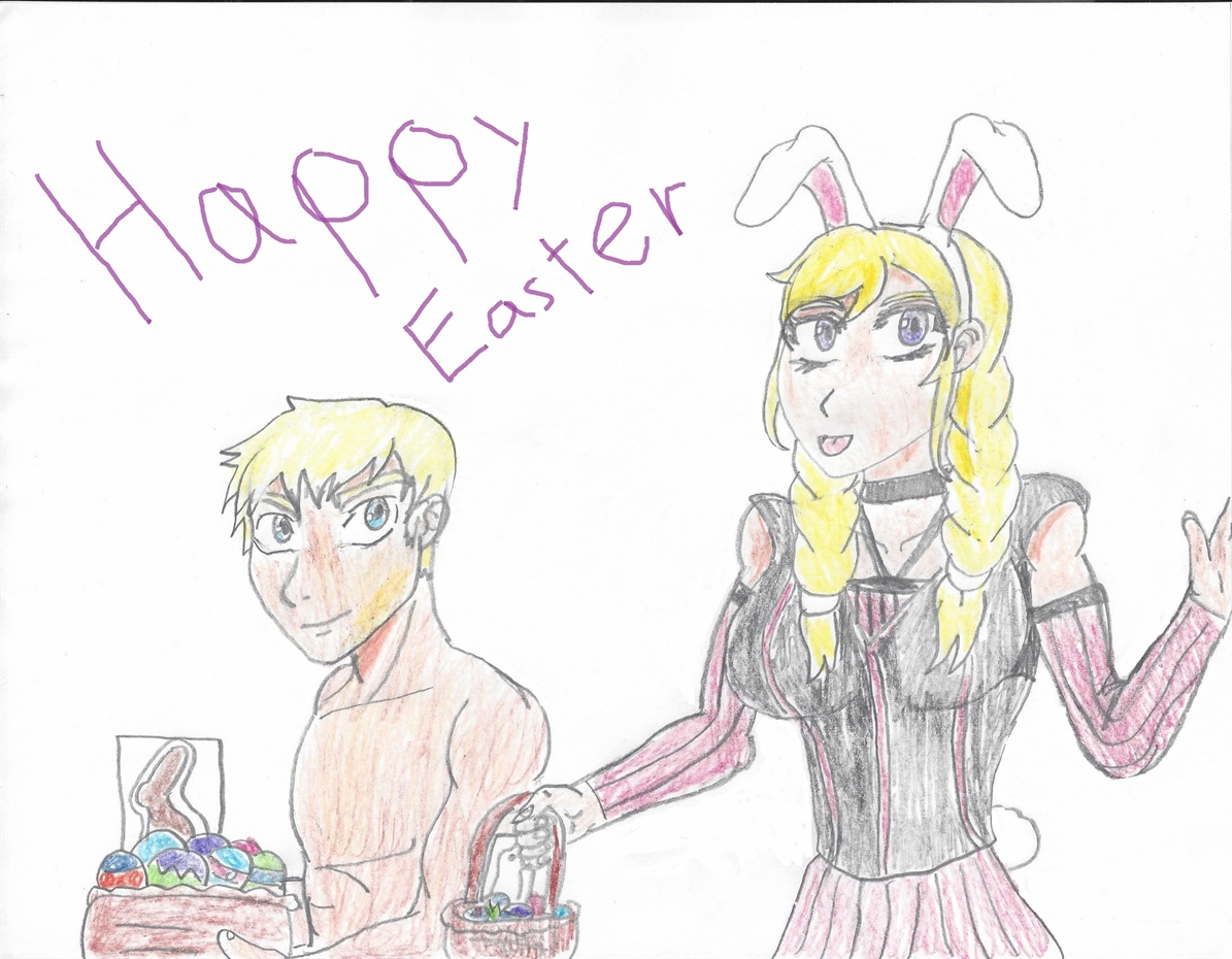 Happy Easter Silver
