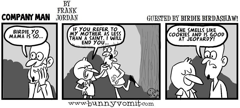 Yo Mama Joke: Bunny Vomit style! 3/11/14