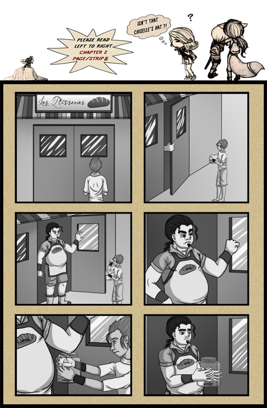 CH2 Strip 5: Back to the Bakery