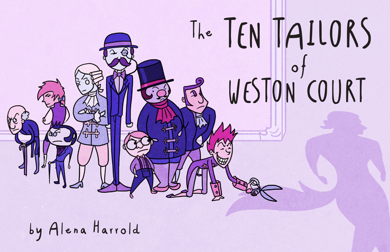 Cover ~The Ten Tailors of Weston Court~