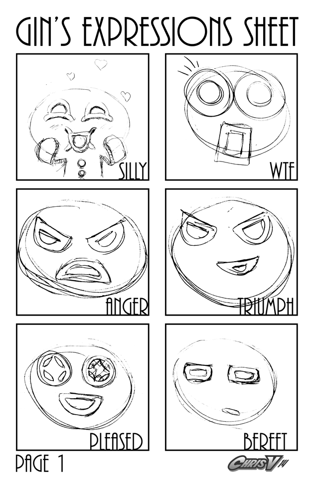 gin's expressions sheet page 1