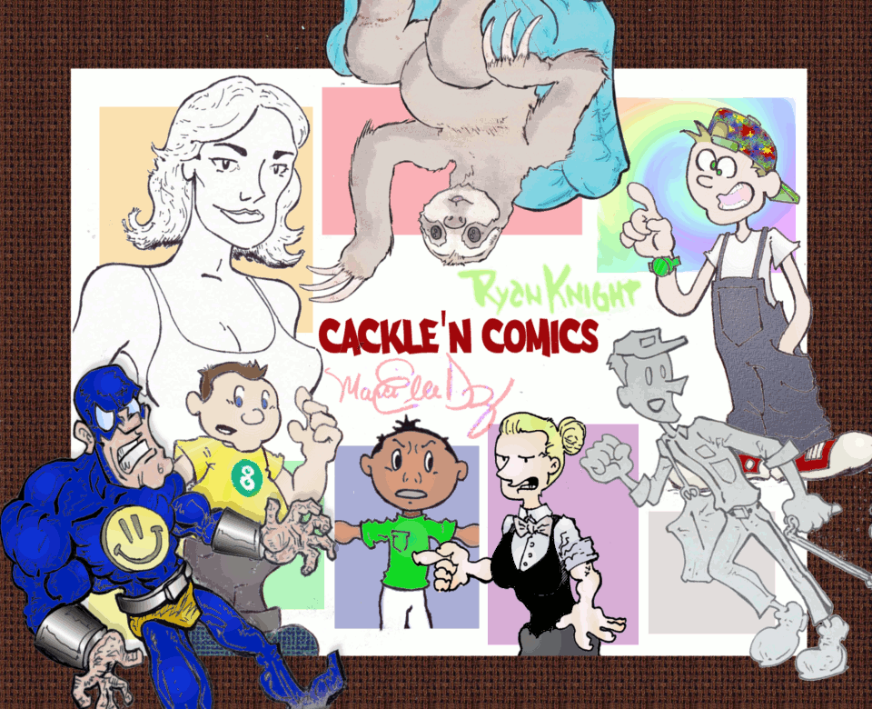 Cackle'N Comics Home