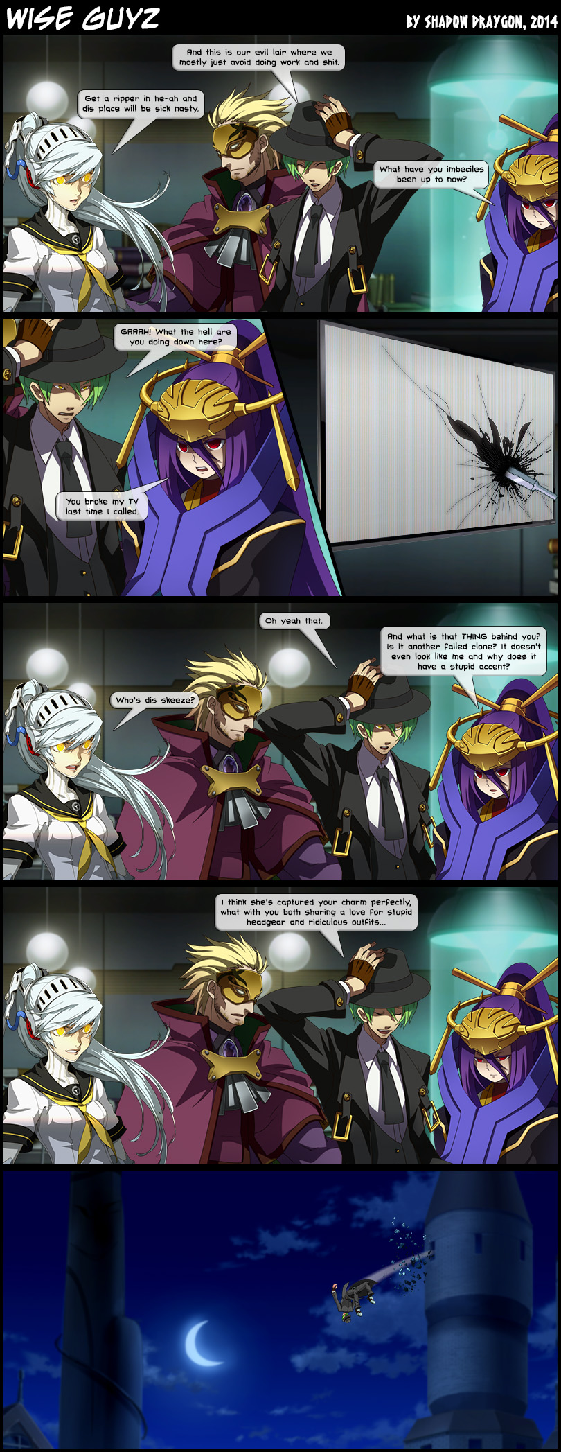 Blazen The Blazblue Sprite Comic