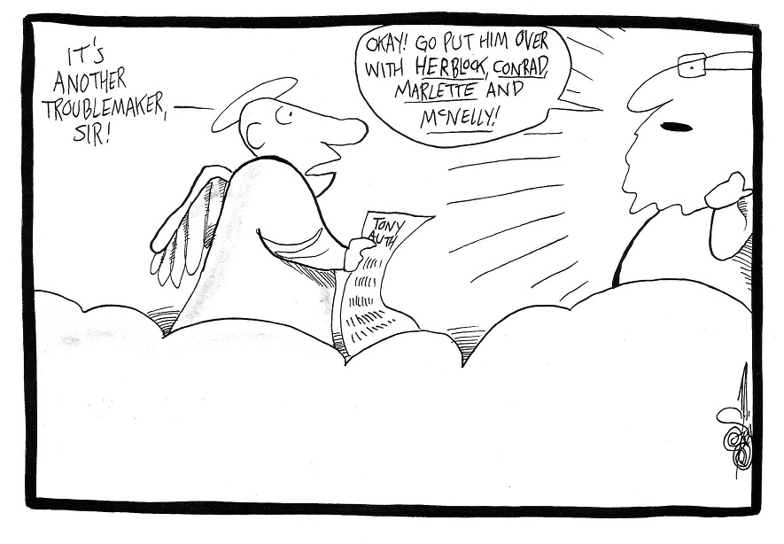 Editorial Cartoonist Tony Auth, RIP