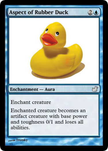 Aspect of Rubber Duck