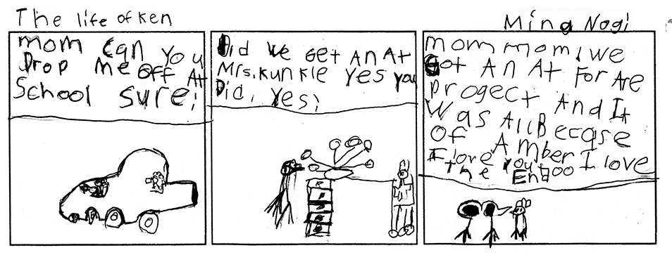 Raytoons Kids - A Kid-Made Comic Strip