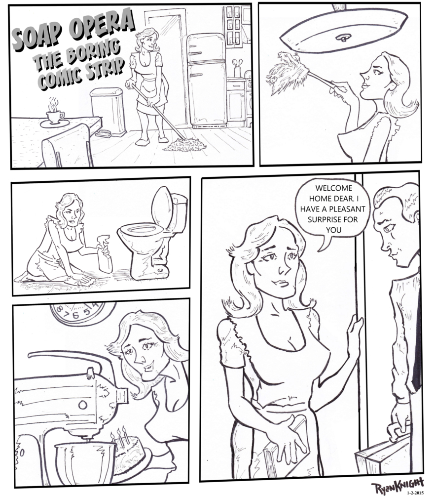 Soap Opera: The Boring Comic Strip (1-2-2015)