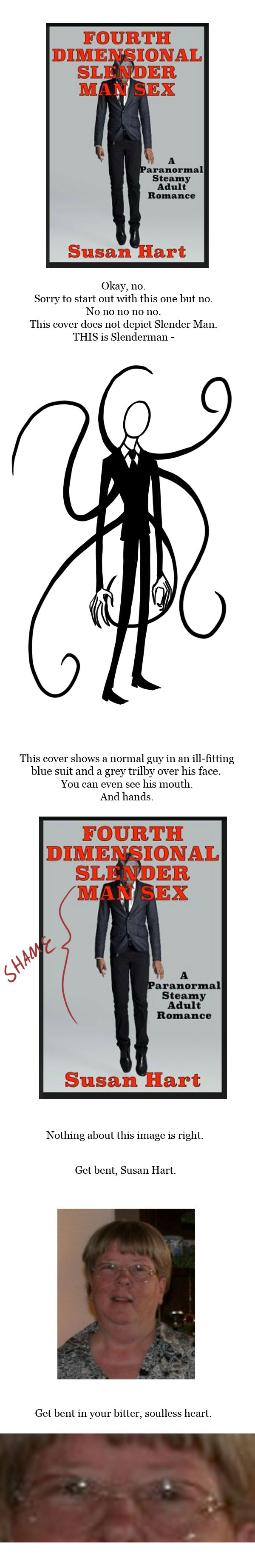 Ugly Book Covers - 4th Dimensional Slenderman Sex