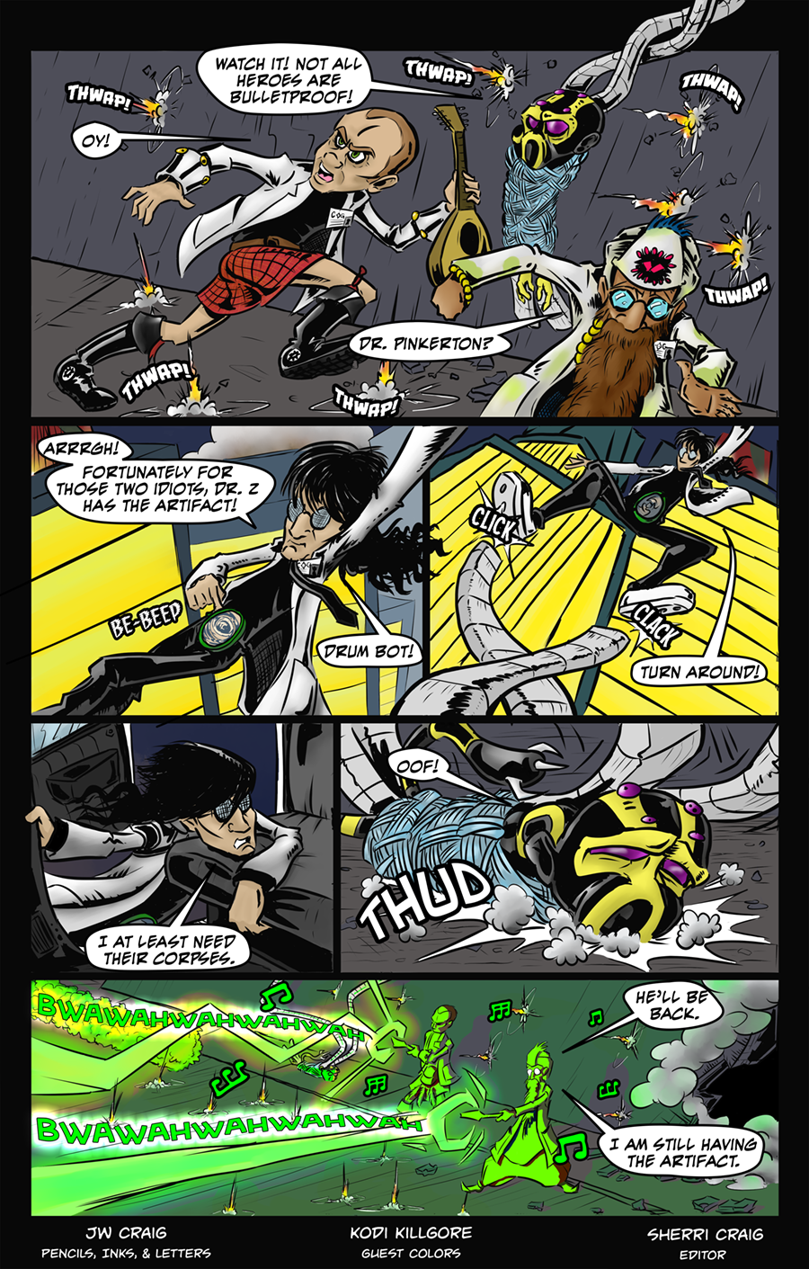 Page 23 With Colors by Guest Artist, Kodi Killgore