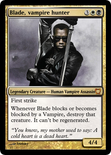 Blade, vampire hunter