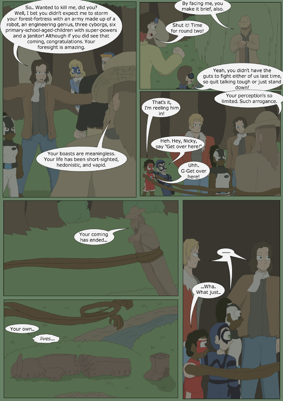 Blue vs. Green, Page 27
