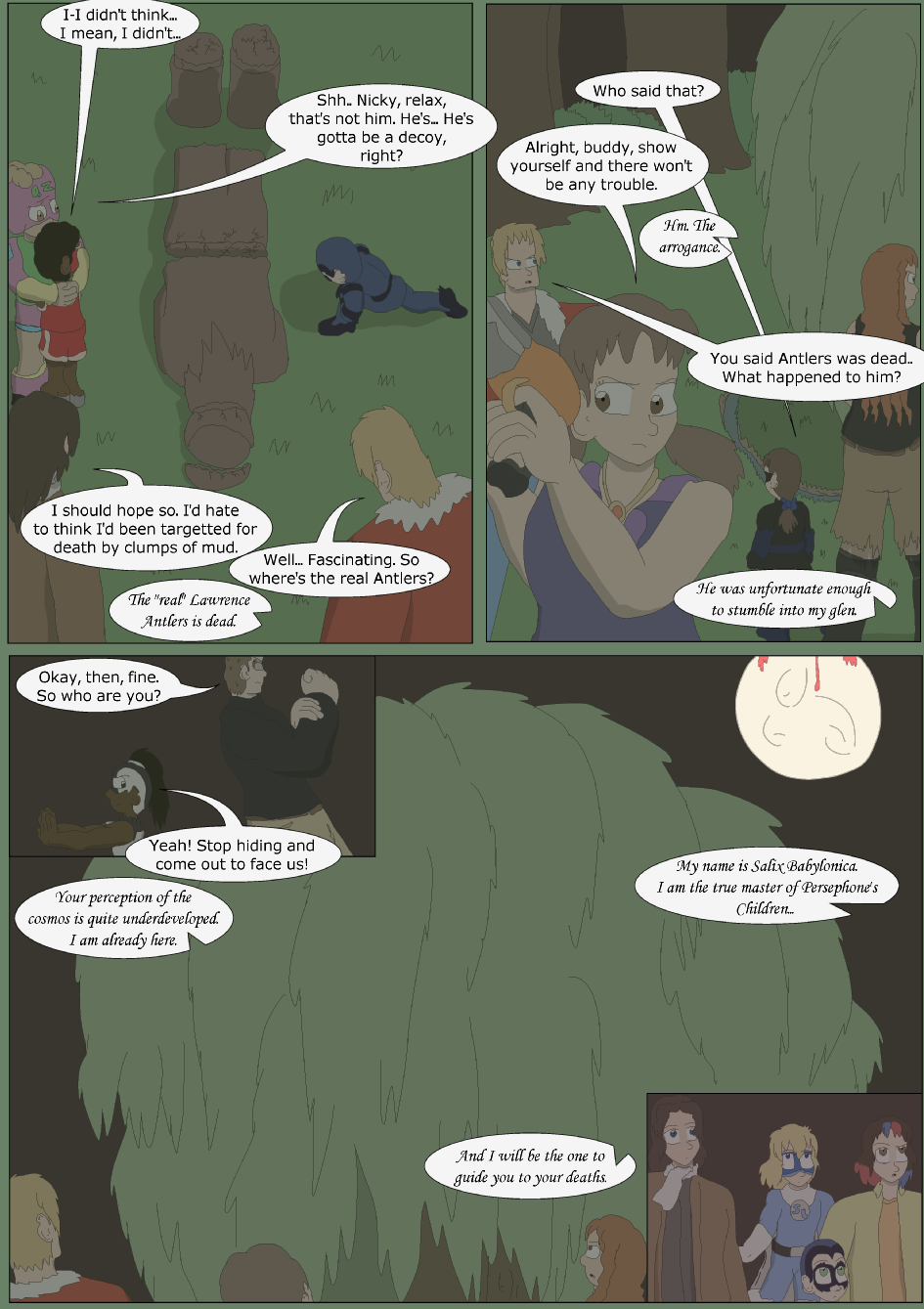 Blue vs. Green, Page 28