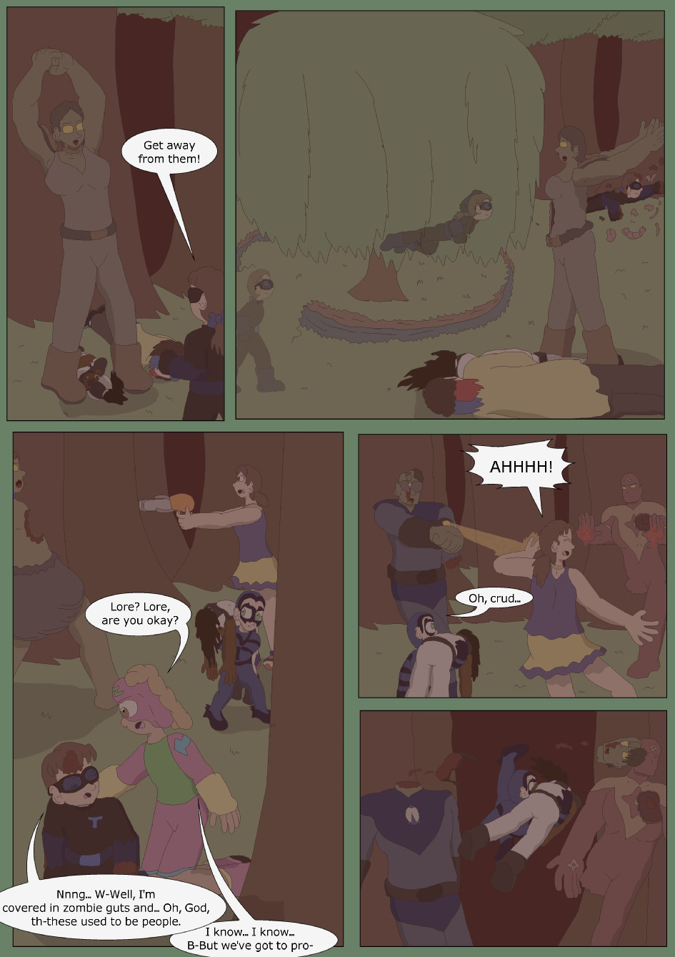 Blue vs. Green, Page 37