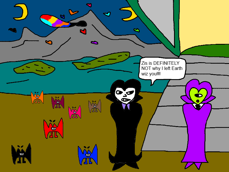 Count Ghoulie and The Planet of Batties