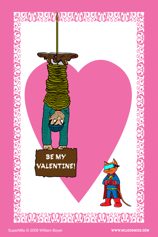 SuperMilo Valentines Card