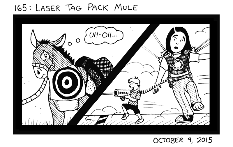 Laser Tag Pack Mule