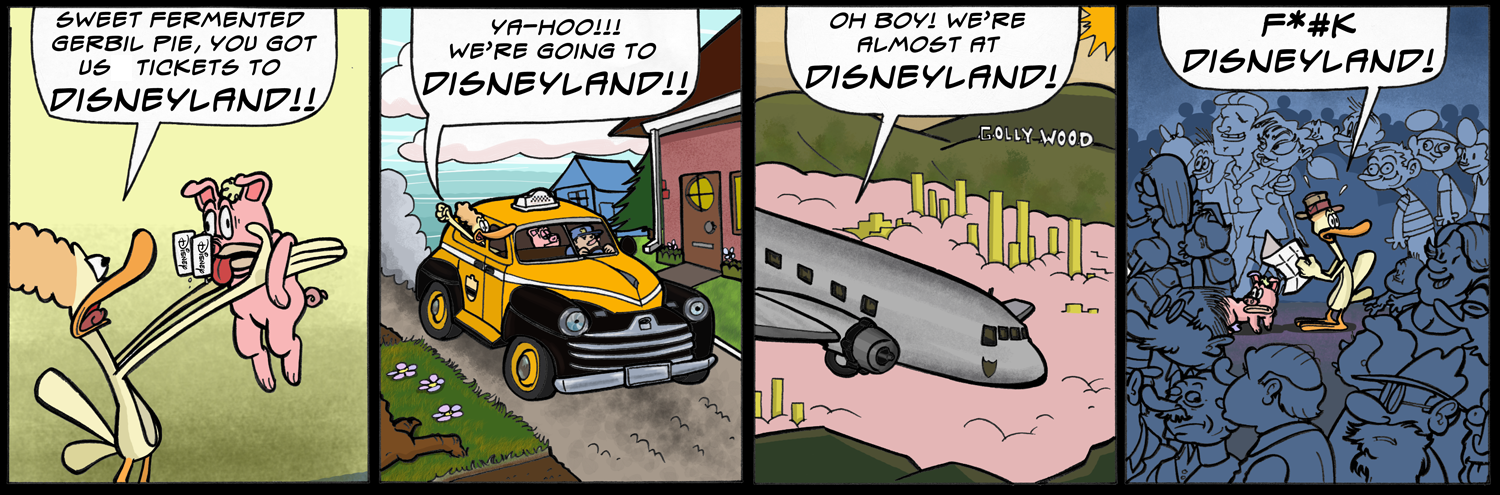 In Which Francis Goes to Disneyland
