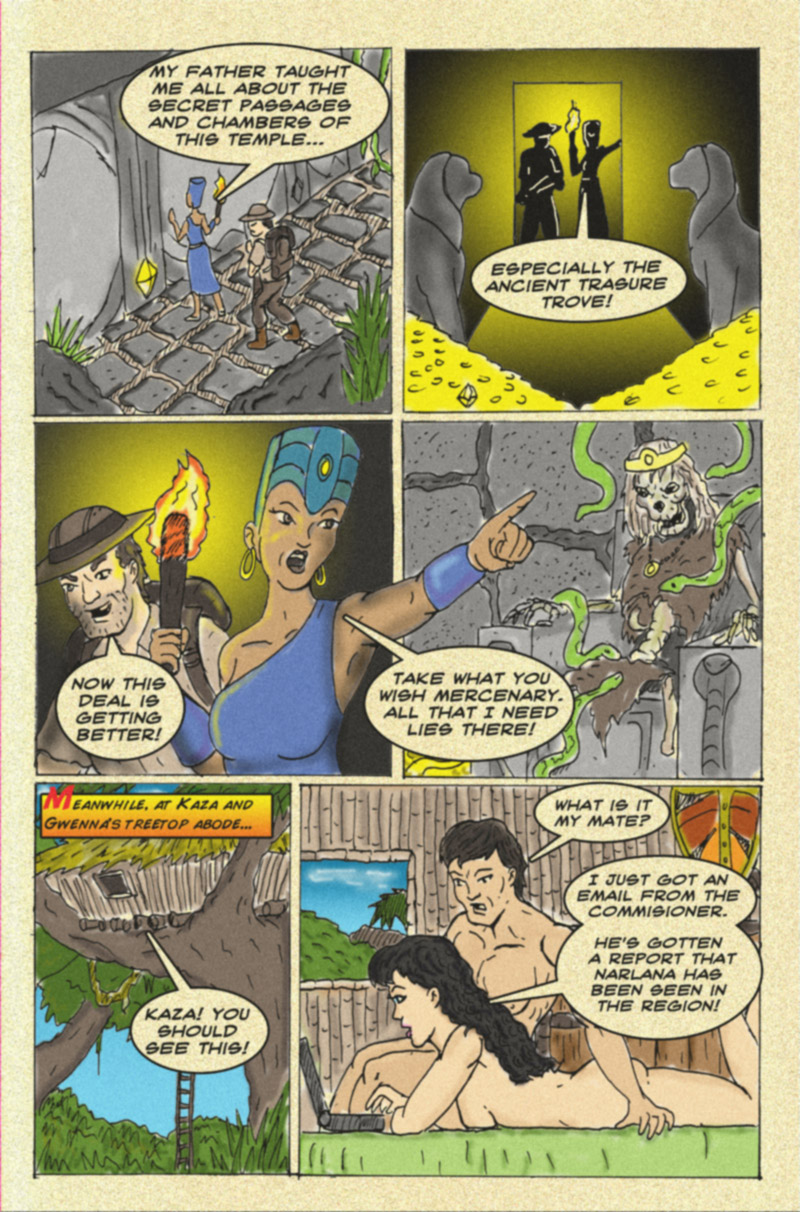 The Serpent Sorceress: Page  Two